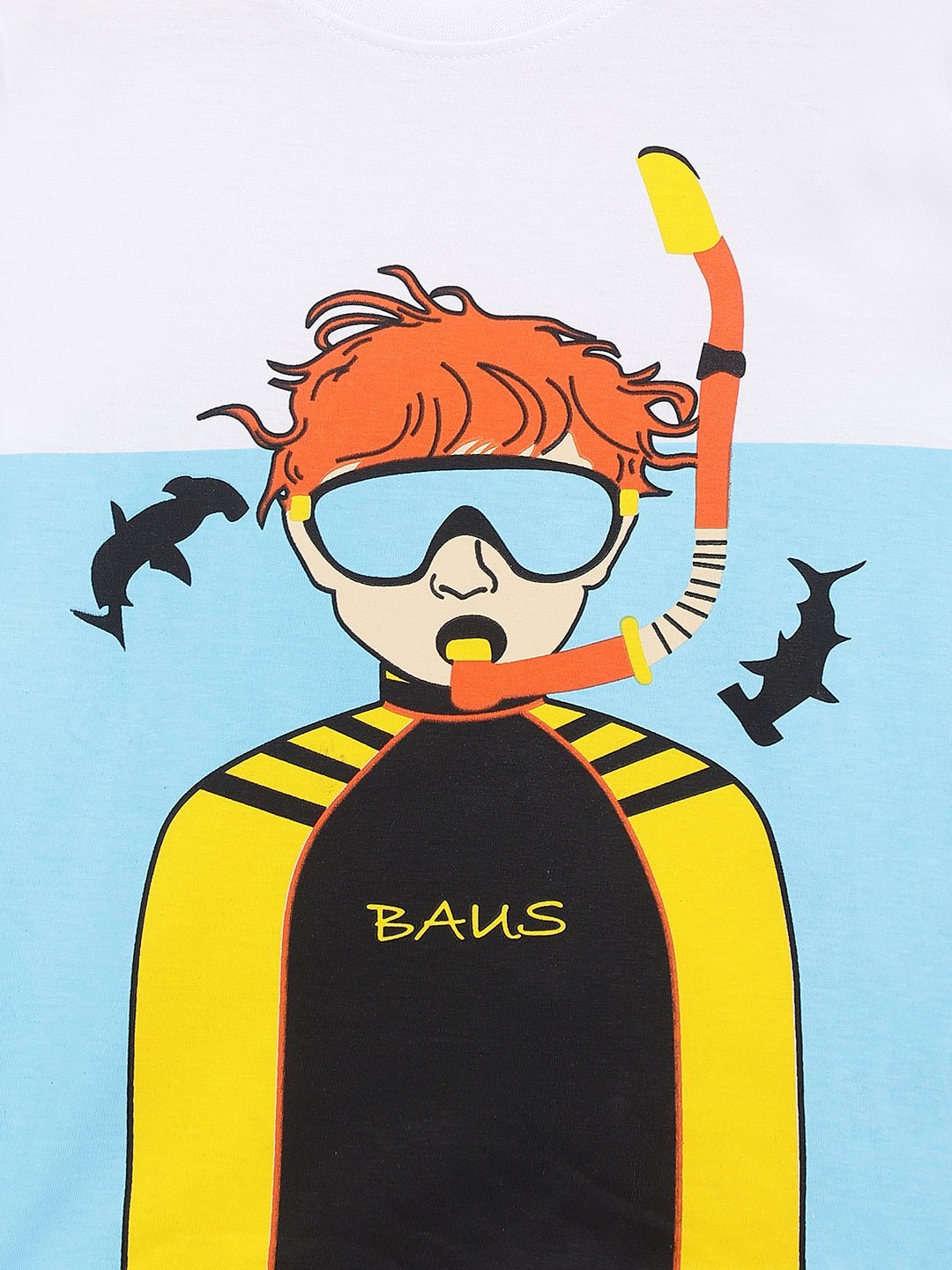 Baus Black Astronaut printed T-shirt - BAUS Brands