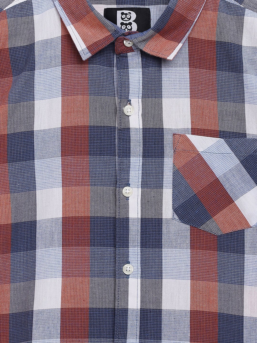 Baus Check Half Shirt - BAUS Brands
