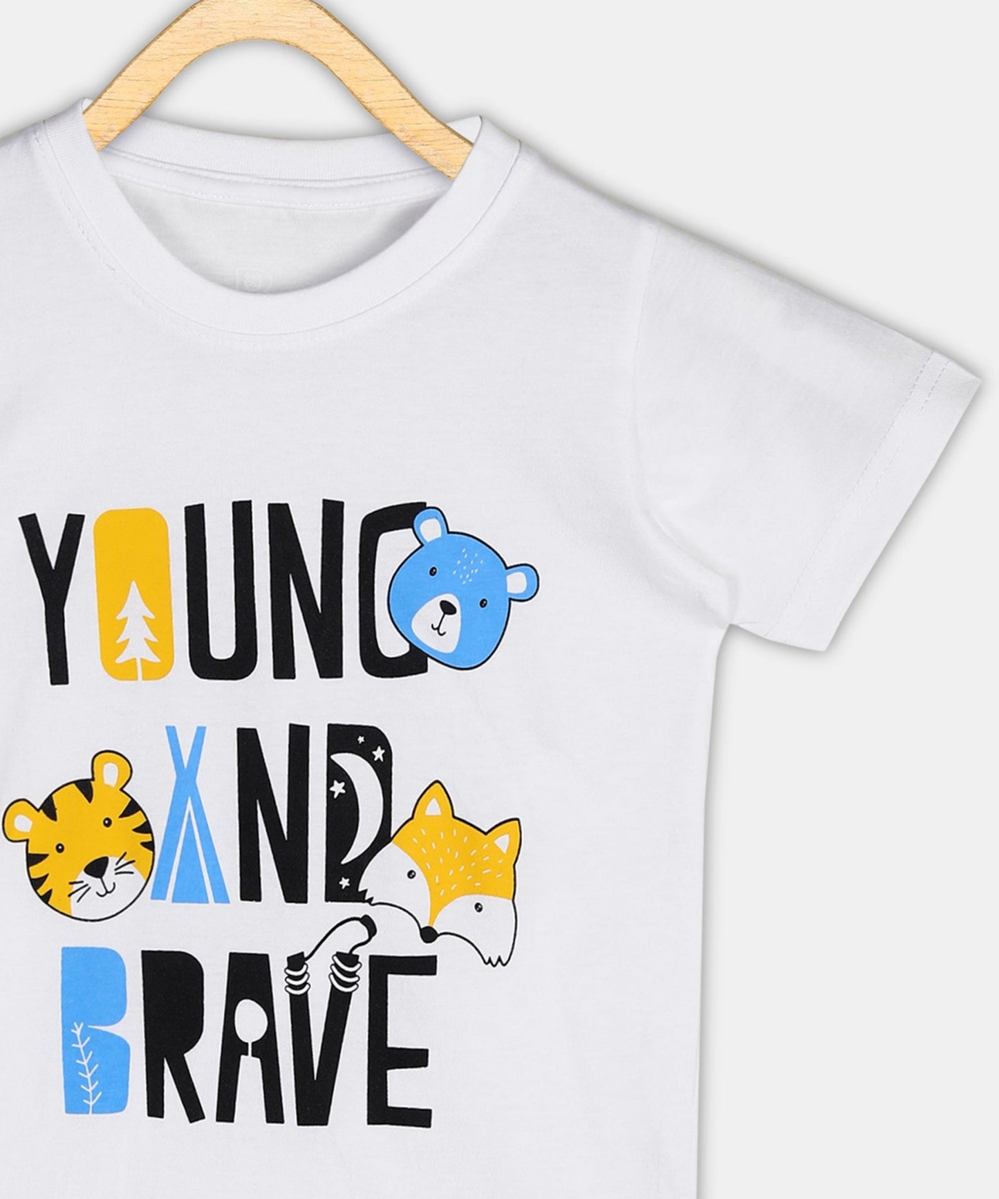 Baus Young and Brave Print T-shirt - BAUS Brands
