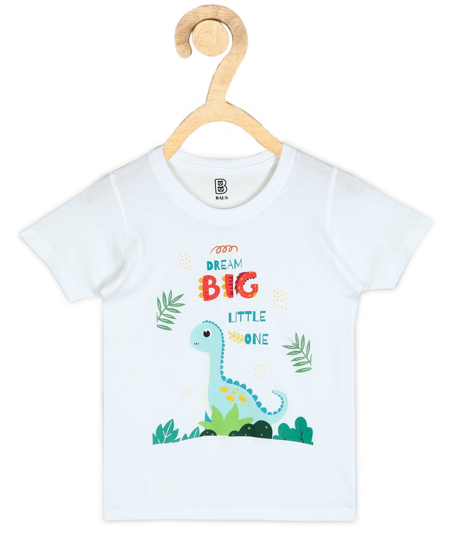 BAUS Dream Big Dino Printed T-shirt - BAUS Brands