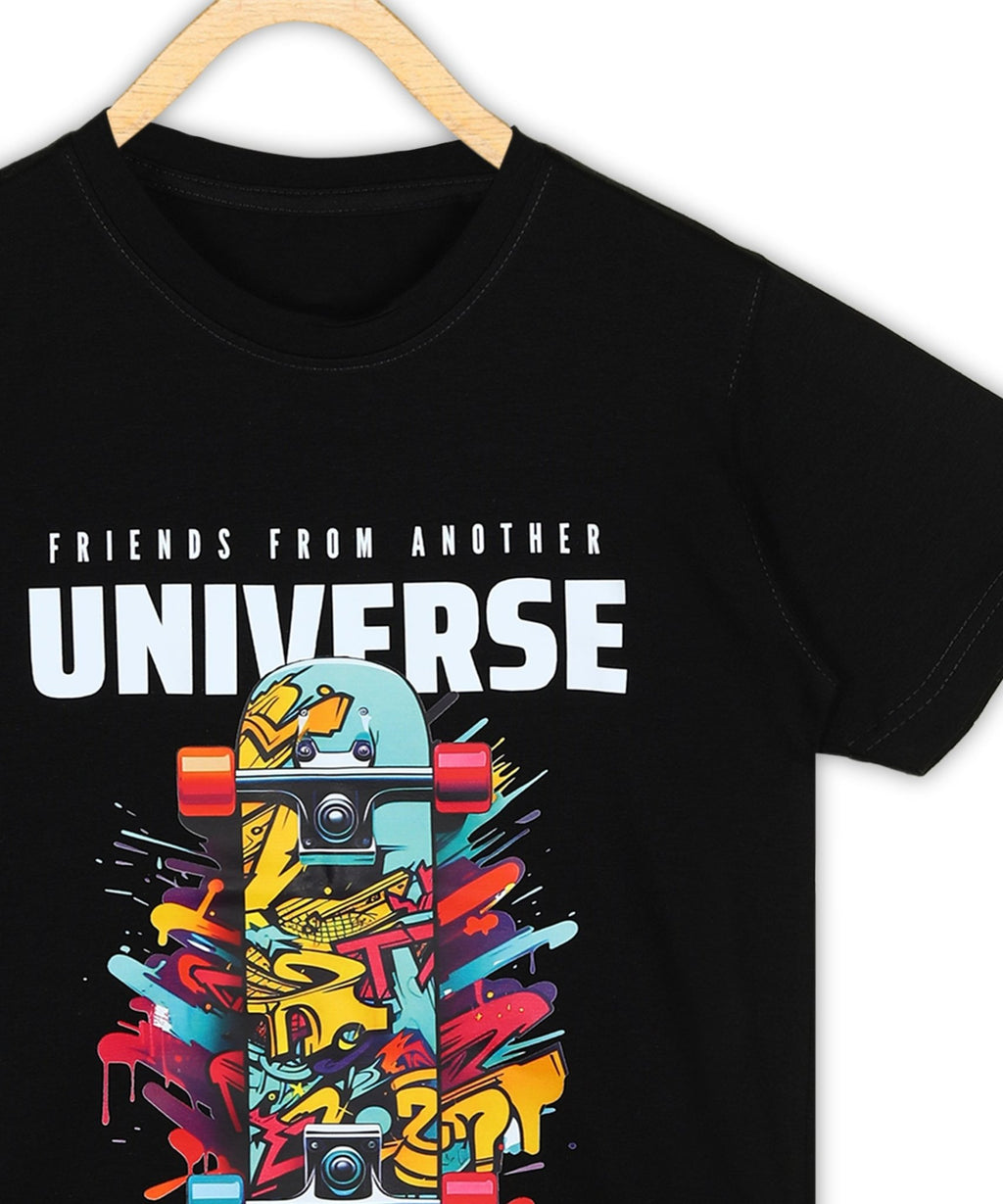 Baus Universal Skateboard Printed T-shirt - BAUS Brands