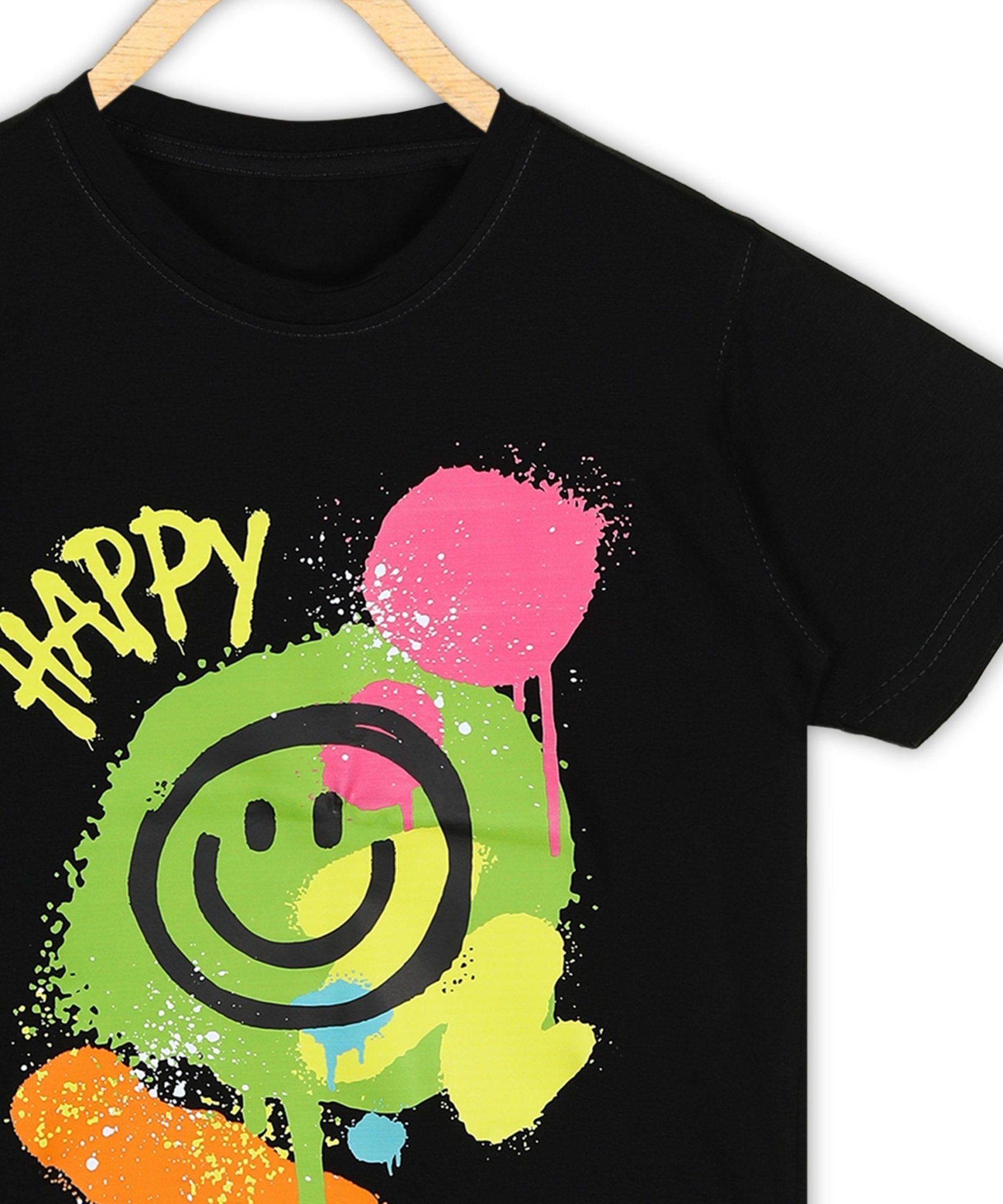 Baus Happy Emoji Printed T-shirt - BAUS Brands