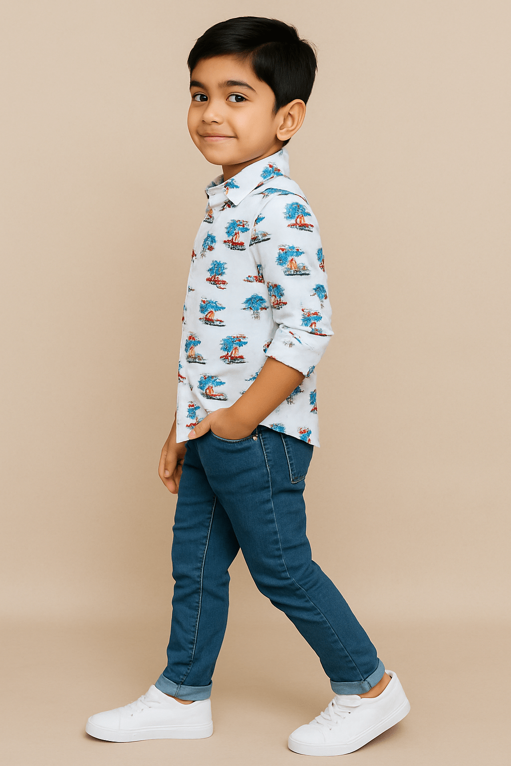 Baus Car Tree designed Shirt