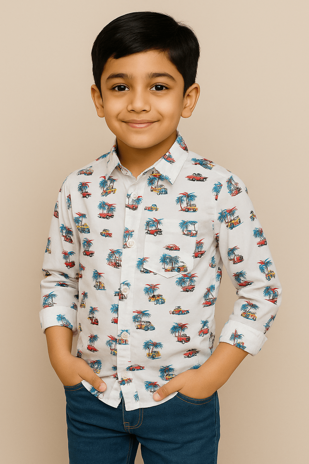 Baus Car Tree designed Shirt