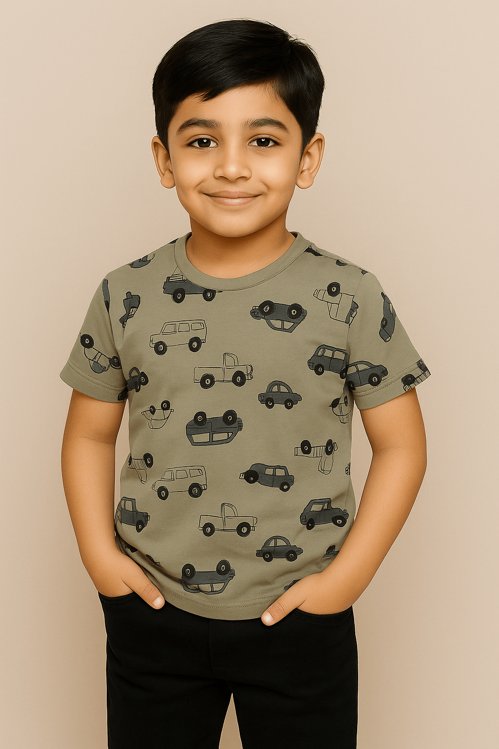 Baus Car print T-shirt