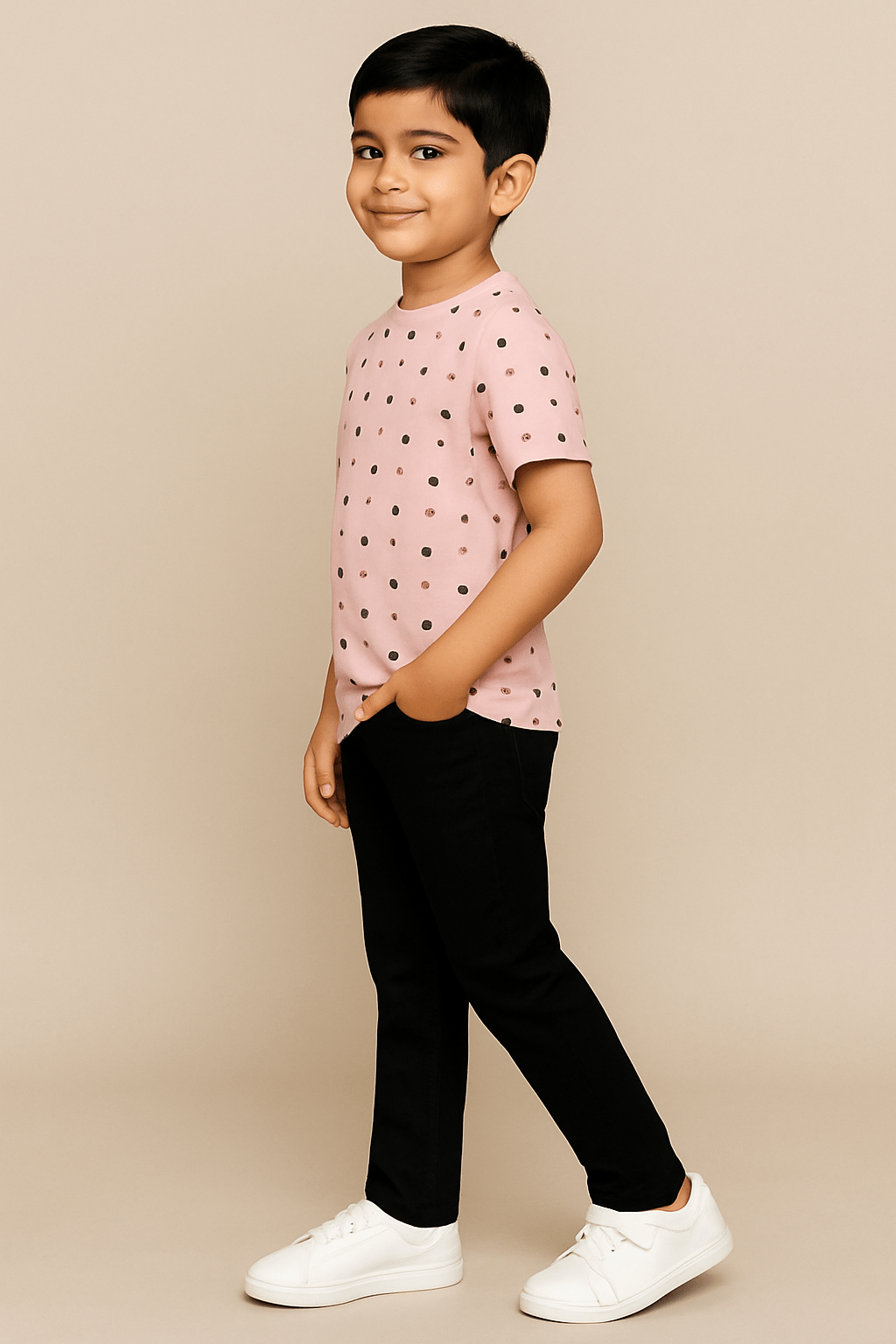 Baus Abstract Printed T-shirt