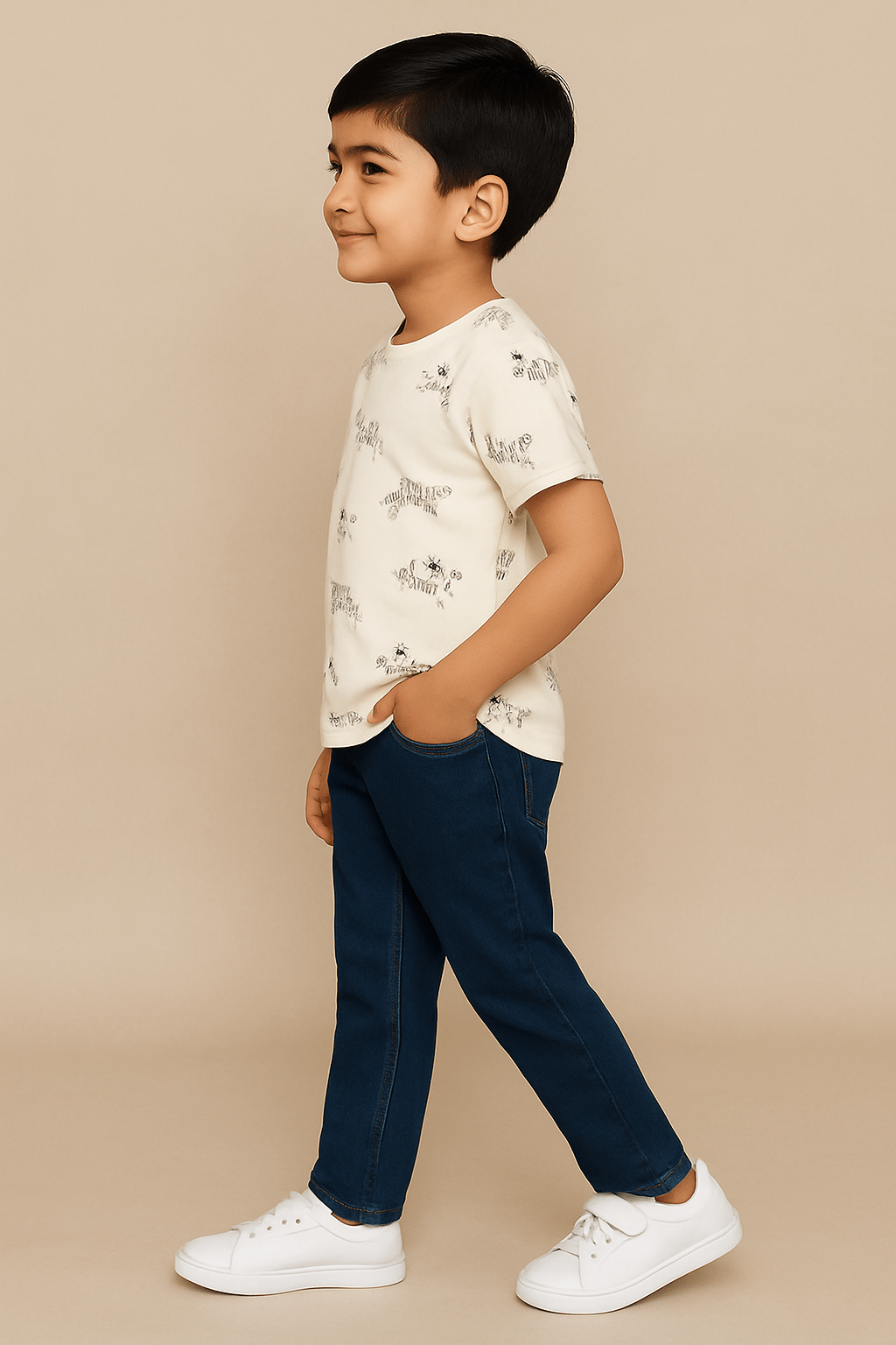 Baus Zebra Printed T-shirt