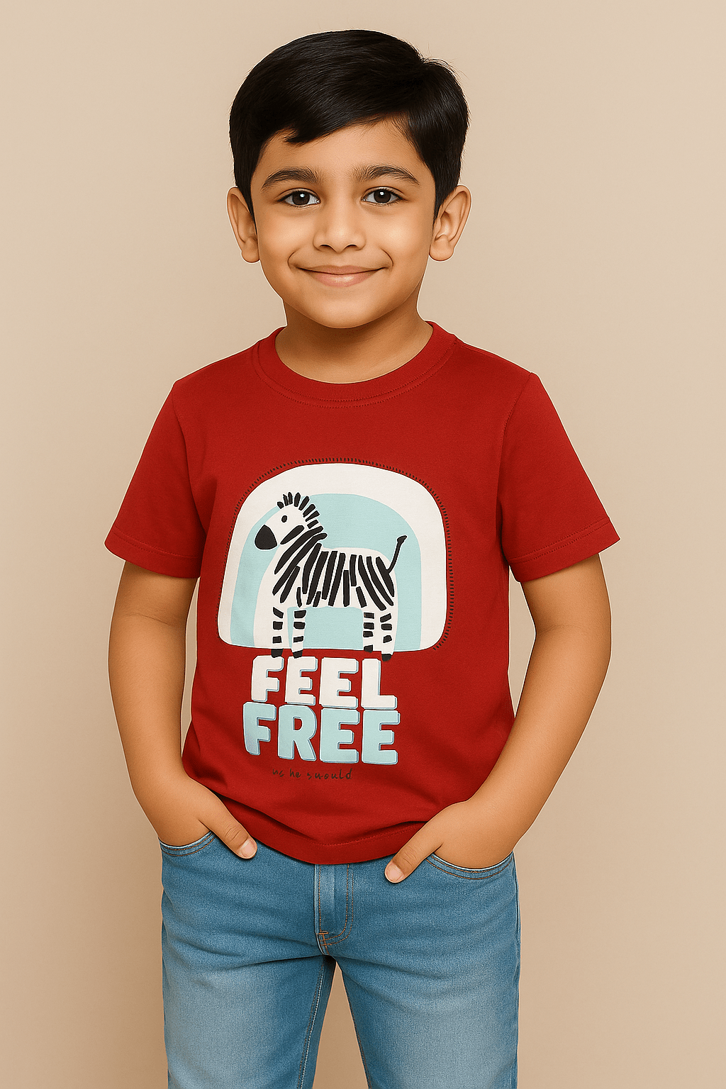 Baus Feel Free Printed T-shirt