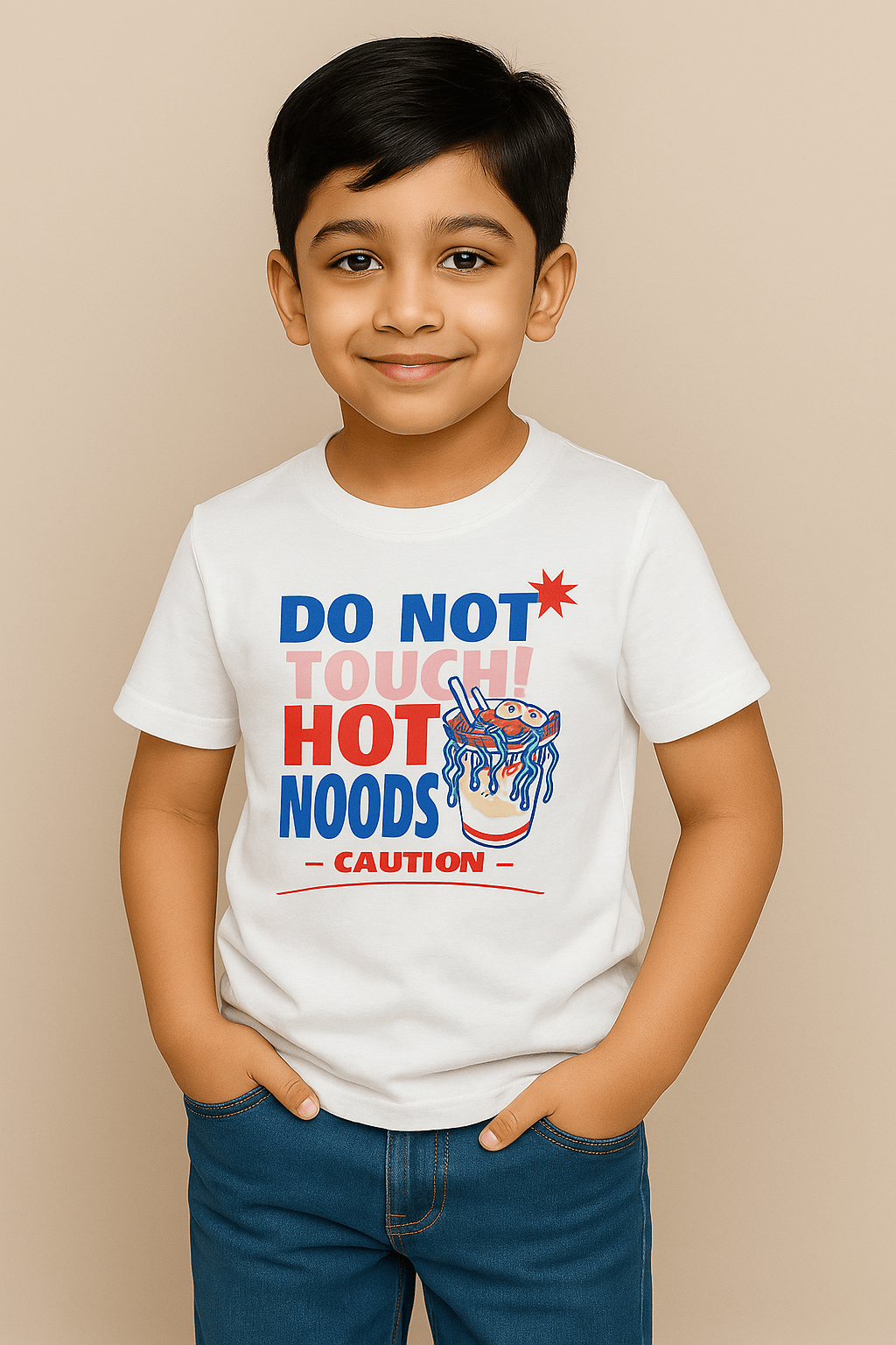 BAUS Hot Noodles Printed T-shirt