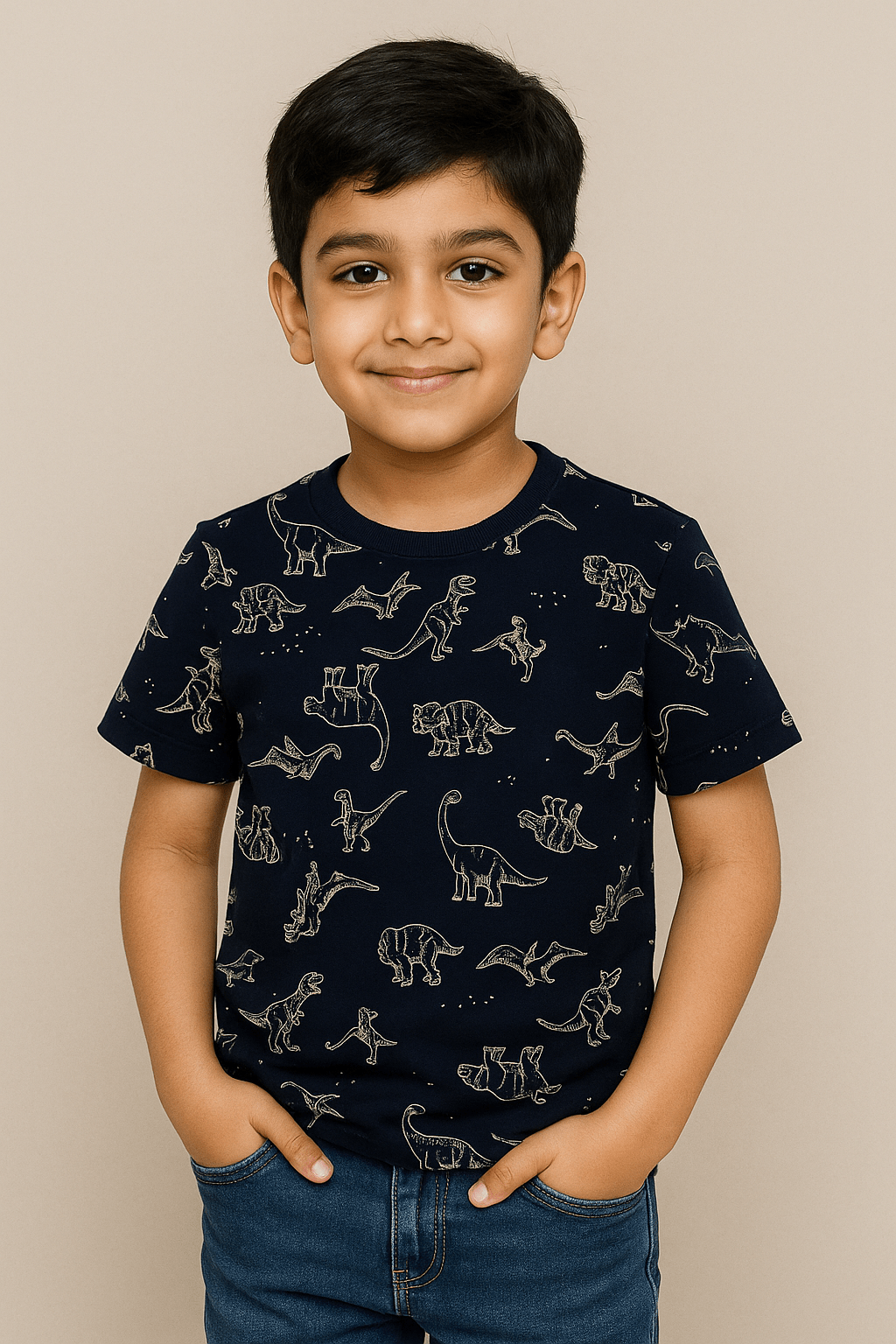 Baus Dino print T-shirt