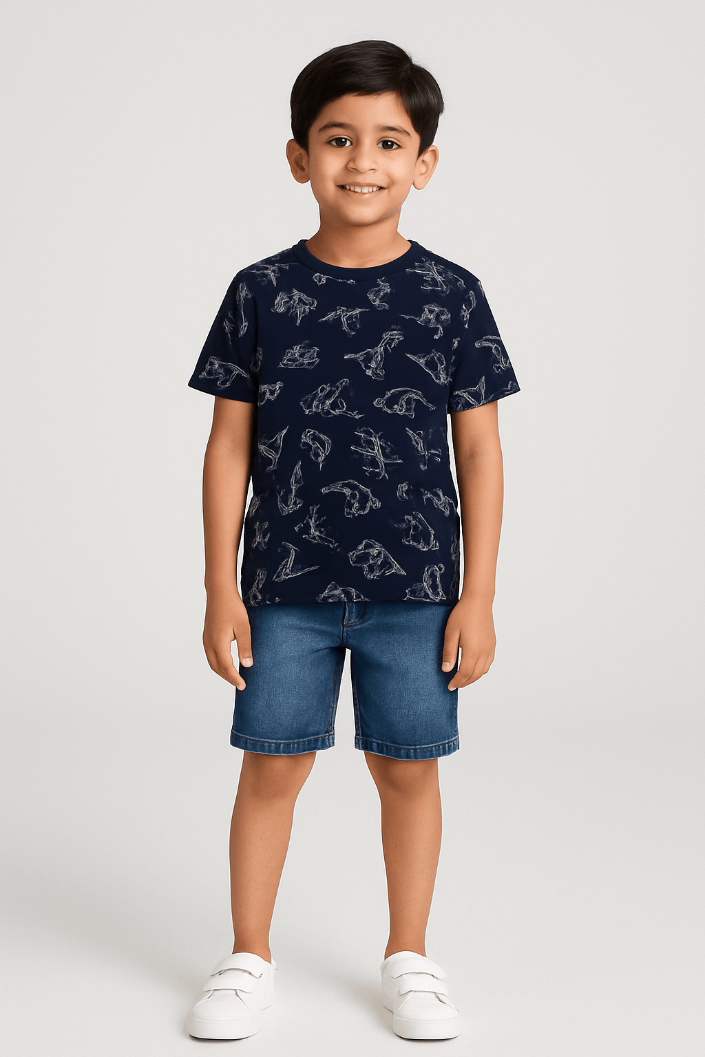 Baus Dino print T-shirt