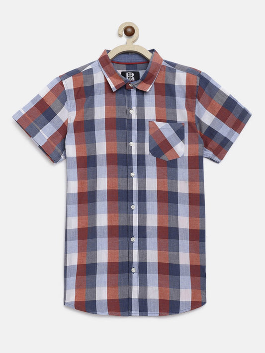 Baus Check Half Shirt - BAUS Brands
