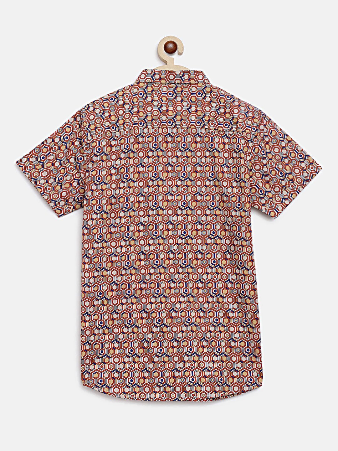 Baus Geometrical Pattern Half sleeve Shirt - BAUS Brands
