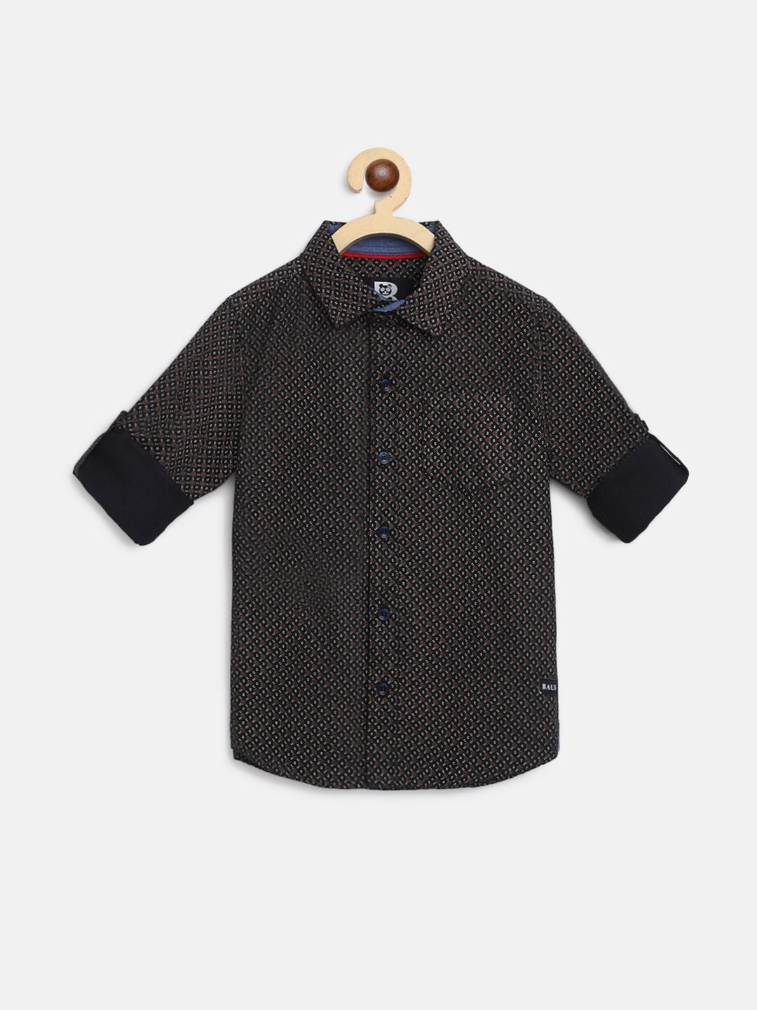 Baus Black Printed Shirt - BAUS Brands