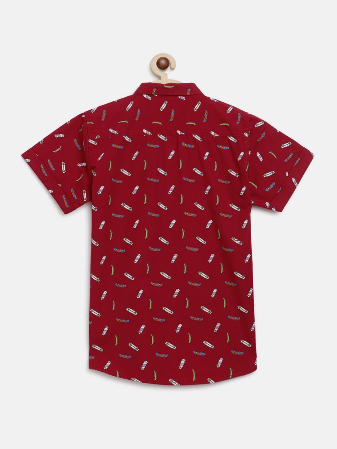 Baus Skate Board Printed Half Shirt - BAUS Brands