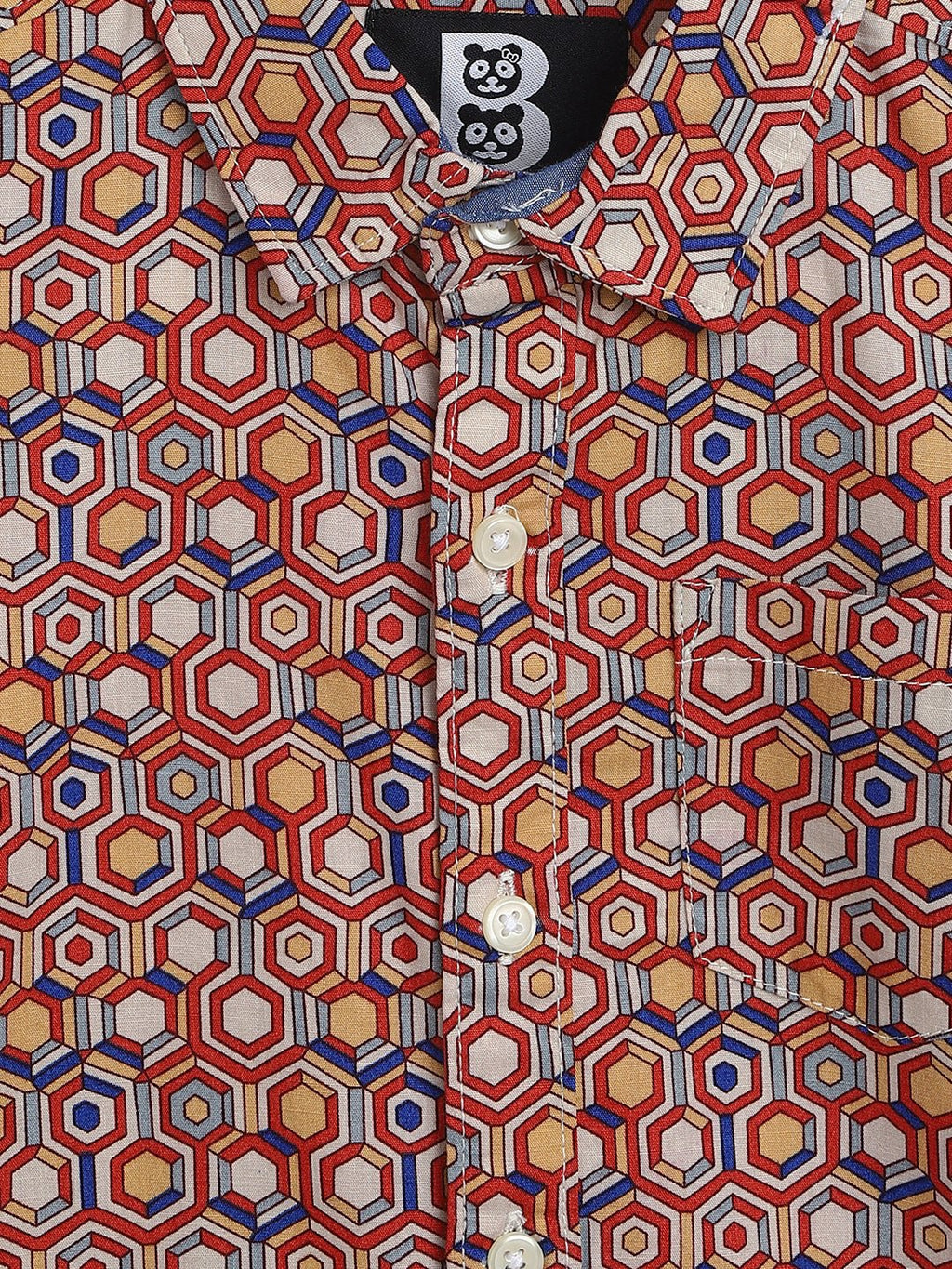 Baus Geometrical Pattern Shirt - BAUS Brands