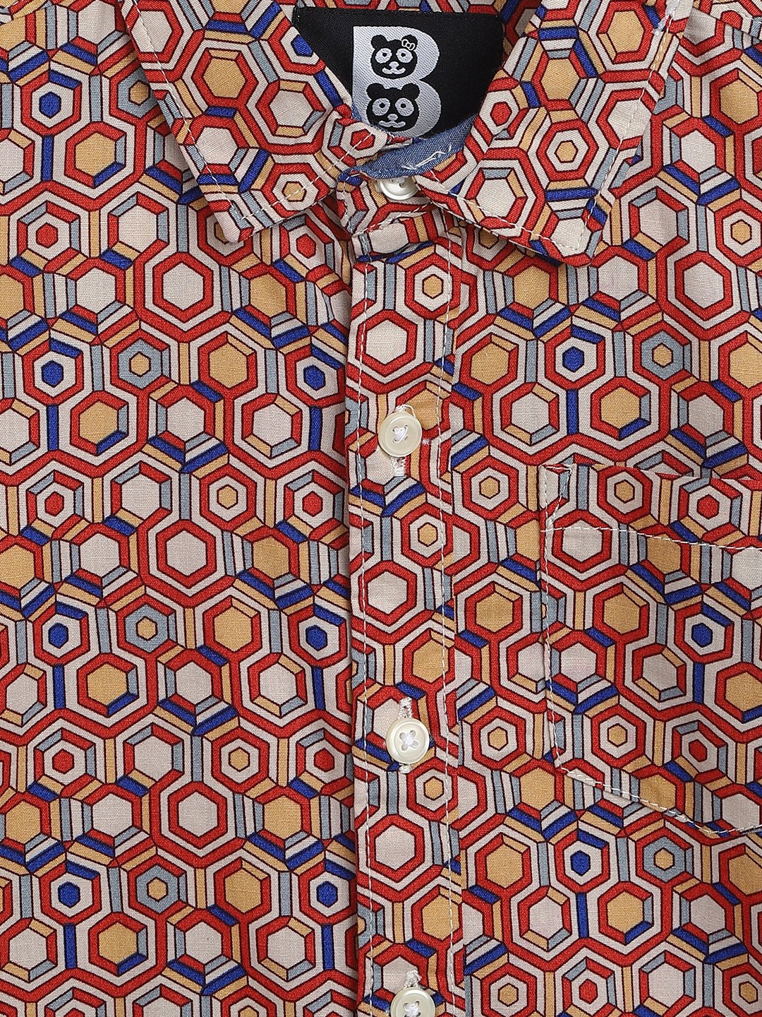 Baus Geometrical Pattern Shirt - BAUS Brands