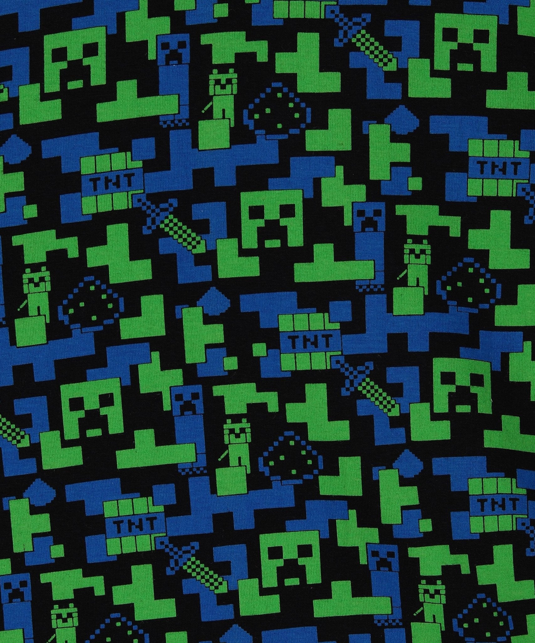 Baus Abstract Green & Blue print T-shirt - BAUS Brands