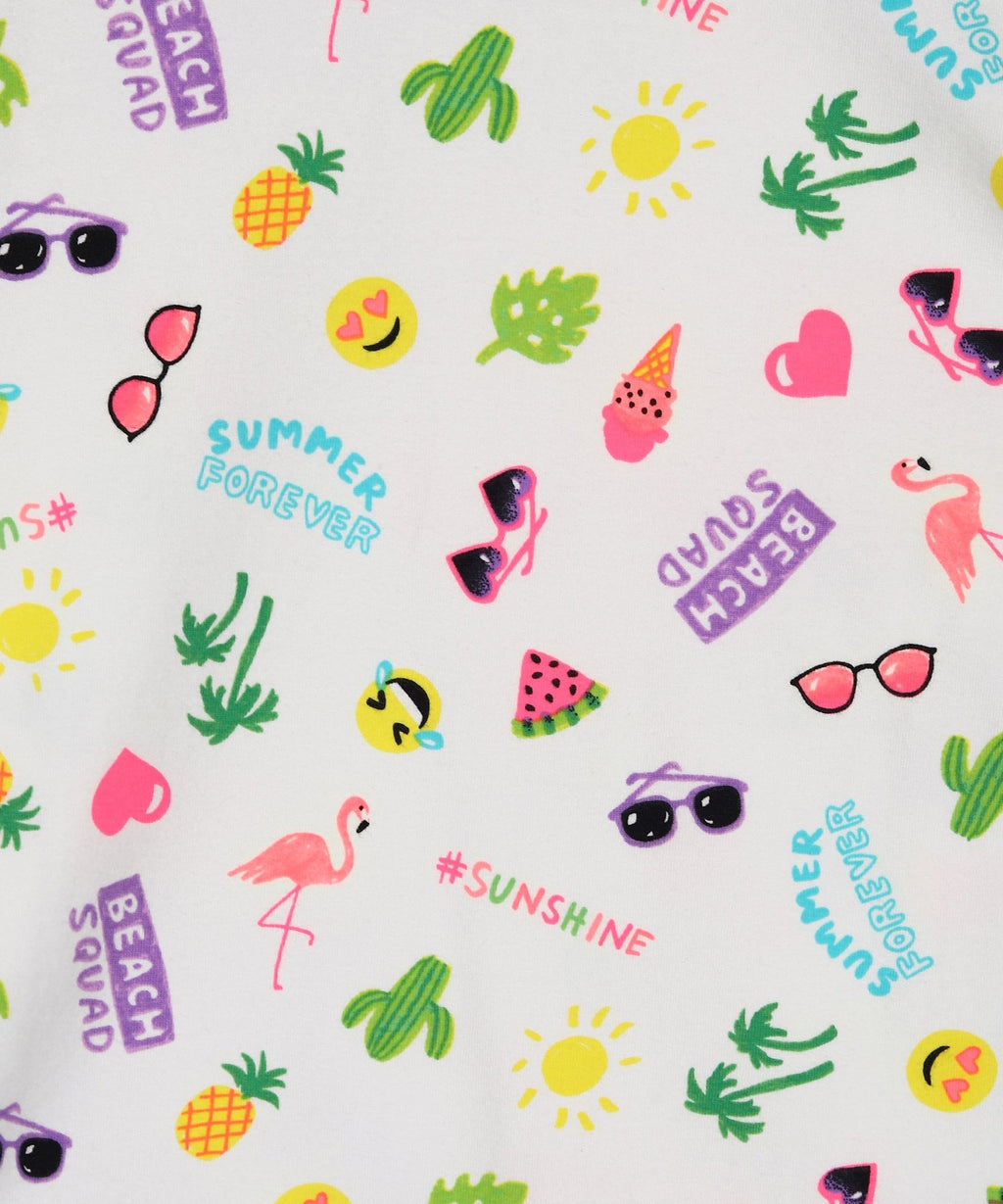 Baus Lycra Cotton Summer Vibes T-shirt - BAUS Brands