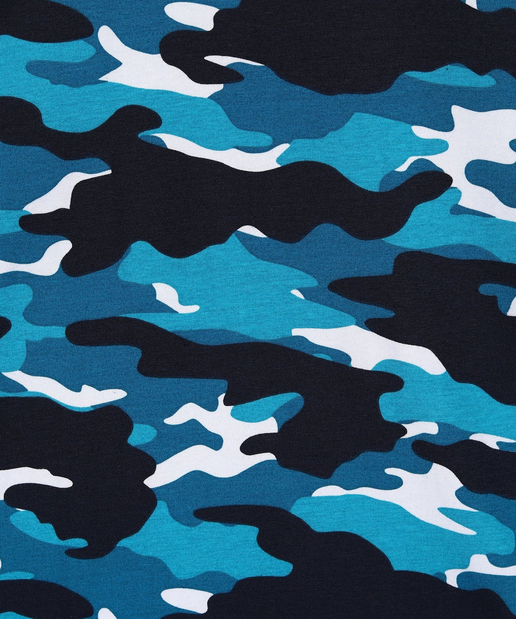 Baus Lycra Blue Camouflage T-shirt - BAUS Brands